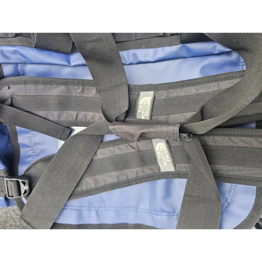 The North Face Base Camp Duffel Bag Small 50L Blue - Goldwin Japanese Tag